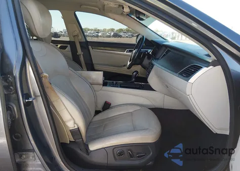 2016 Hyundai Genesis 3.8 из США, поврежденный, VIN KMHGN4JEXGU112899